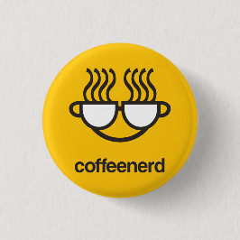 koffiegele Button pen