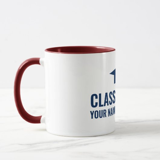 Koffiegeschenk voor Afstuderen op middelbare schoo Mok (Links)