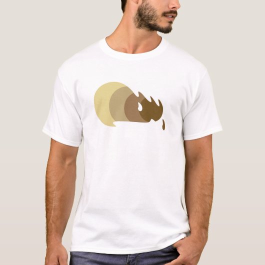 Koffiegolf T-shirt (Voorkant)