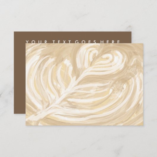 koffiehart kaart (Voorkant / Achterkant)