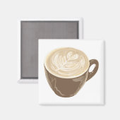 koffiehart magneet (Voorkant / Achterkant)