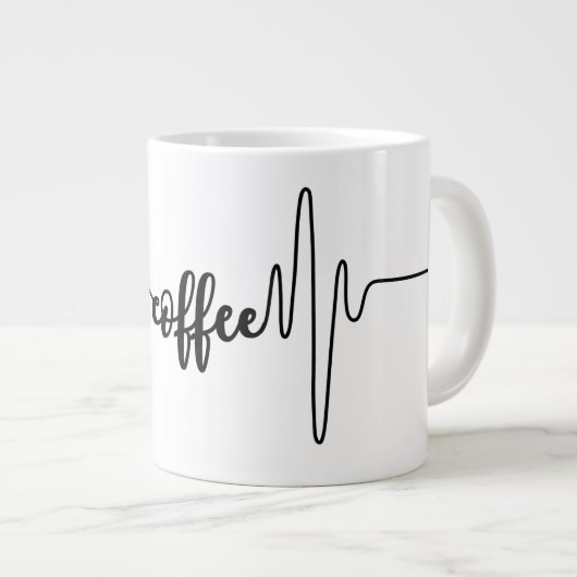 Koffiehartslag mok (Voorkant rechts)