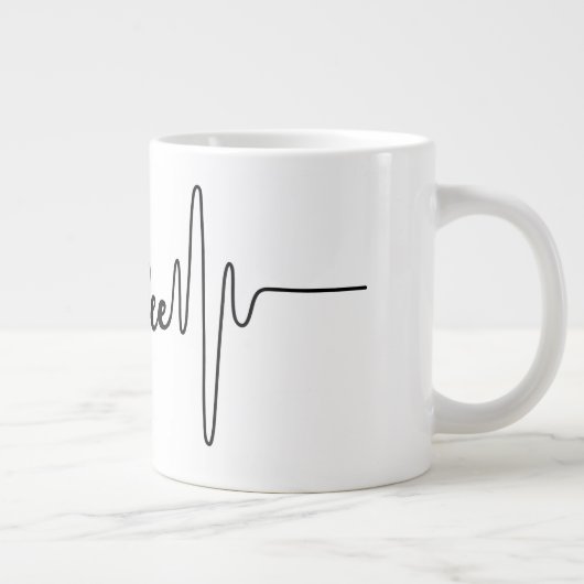 Koffiehartslag mok (Rechts)