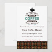 Koffiehuis Kaart (Voorkant / Achterkant)