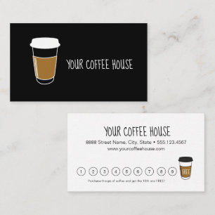  koffiehuis klantenkaartje