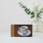 Koffiehuis Visitekaartjes (Staand voorkant)