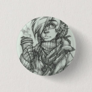 KoffieJaPlx Ronde Button 3,2 Cm