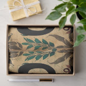 Koffiejar ephemera-collage tissuepapier (Geschenk)