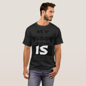 koffiejunkie café t-shirt (Voorkant volledig)