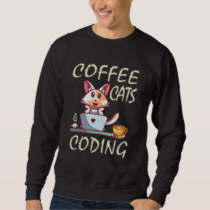 Koffiekassen en coderingsprogramma trui