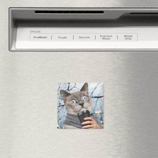 Koffiekat Magneet (Insitu (Vaatwasser))