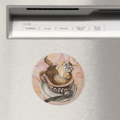 Koffiekat Magneet (Insitu (Vaatwasser))