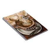 Koffiekat Notitieboek (Rechterzijde)