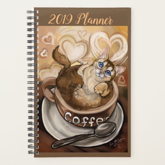 Koffiekat Planner (Voorkant)