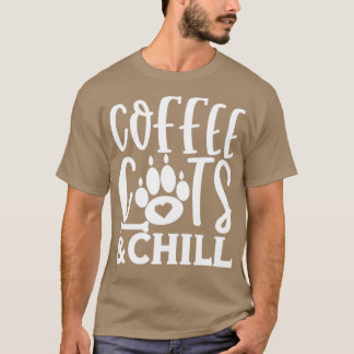 Koffiekatten en kookkattenkatten Kat T-shirt