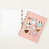 Koffiekatten grappig planner (Display)