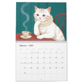 Koffiekatten Kalender (Feb 2027)