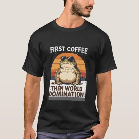 Koffiekikker T-shirt (Voorkant)