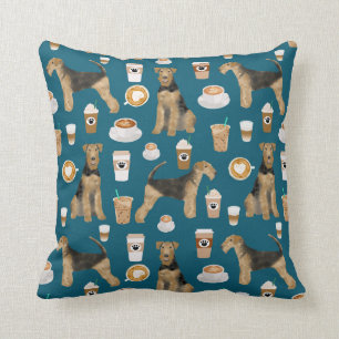 Koffieklooster Airedale Terrier Coffee Kussen