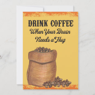 Koffiekoffie 's ochtends save the date