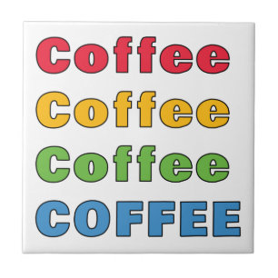 Koffiekoffie Tegeltje