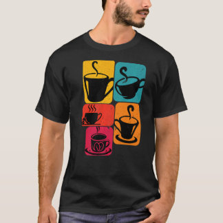 Koffiekoffieretro T-shirt