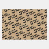 Koffiekop — eenvoudige tekening inpakpapier vel (Voorkant 3)