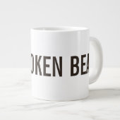Koffiekop Extra Grote Beker (Voorkant rechts)