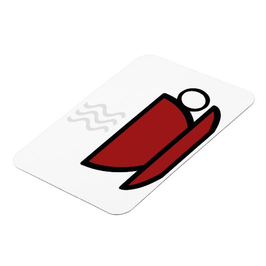 Koffiekop Flexibele magneet (Linkerzijde)