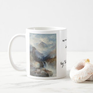 koffiekop galerij kunst, berg van het heilige krui koffiemok