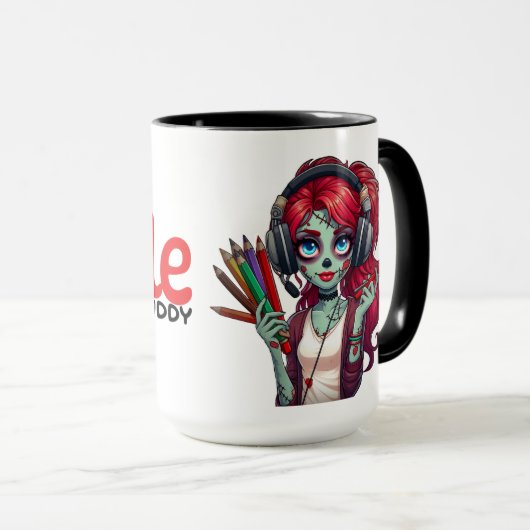 Koffiekop | Gueule Buddy | Zombie Elodie Mok (Voorkant rechts)