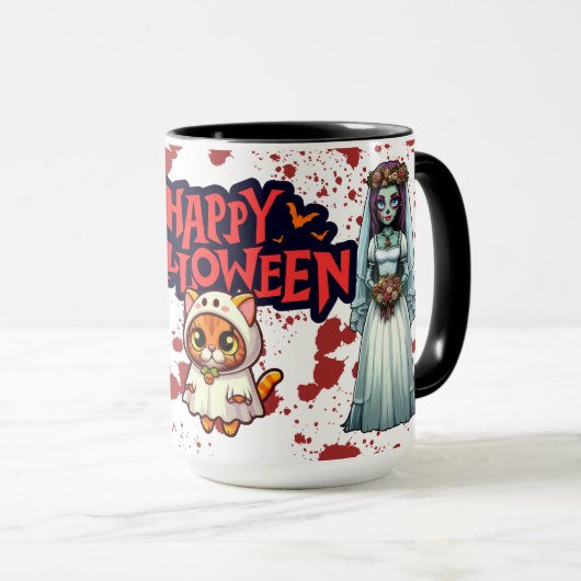 Koffiekop | Happy Halloween Mok (Voorkant rechts)