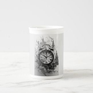 Koffiekop met een Oude Tijd Porselein Kop