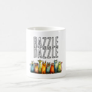 Koffiekop met Razzle Dazzle Koffiemok
