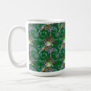 koffiekop met vrolijke axolotl koffiemok