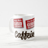 Koffiekop Mok Caffeïne Fix (Voorkant links)