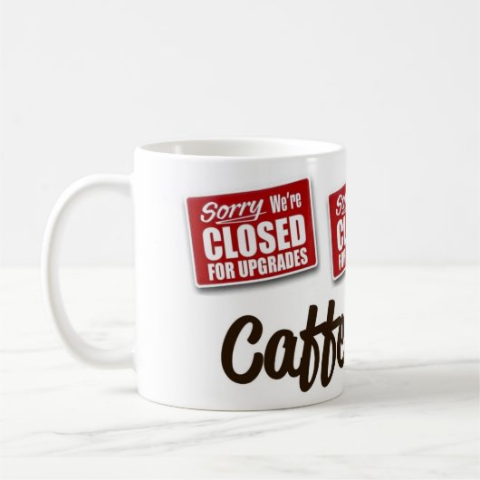 Koffiekop Mok Caffeïne Fix (Links)
