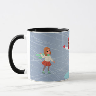 koffiekop schaatsers mok