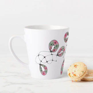Koffiekop 'Speelse Zomer' Latte Mok