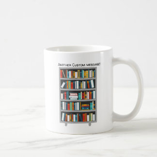 Koffiekop voor lezers, een boekenwurm | koffiemok