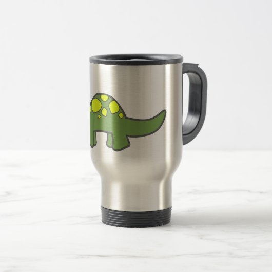 koffiekopje BRONTOSAURUS Reisbeker (Voorkant rechts)