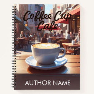 Koffiekopje Café Boek Hoesje Inspiratie Notitieboe