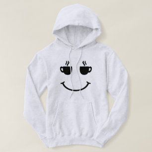 Koffiekopje Glimlach Hoodie