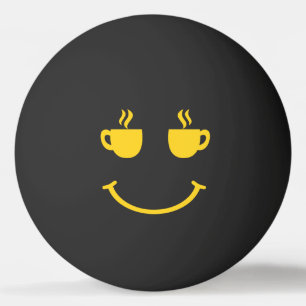 Koffiekopje Glimlach Pingpongballen