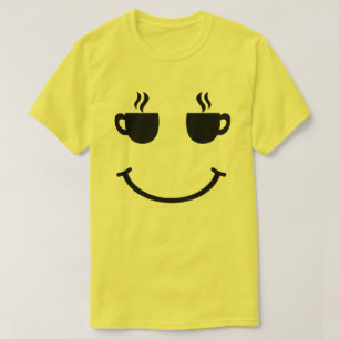 Koffiekopje Glimlach T-shirt