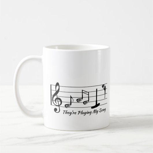 Koffiekopje: Golf Koffiemok (Links)