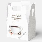 Koffiekopje koffiebonen | Bruiloft dank u Bedankdoosjes (Geopend)