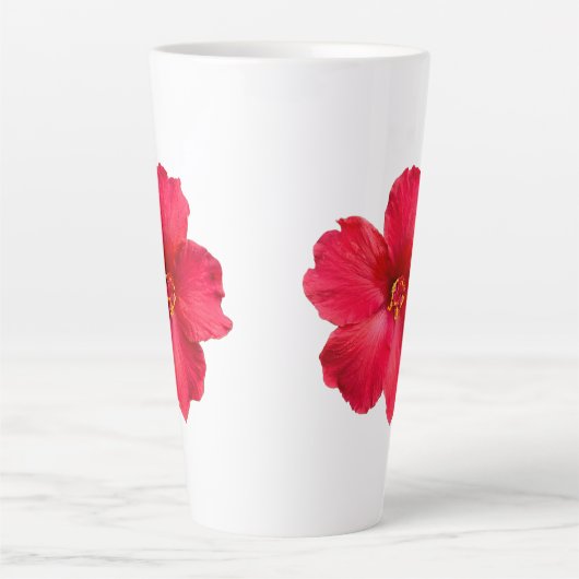 Koffiekopje met Hibiscus Latte Mok (Voorkant)