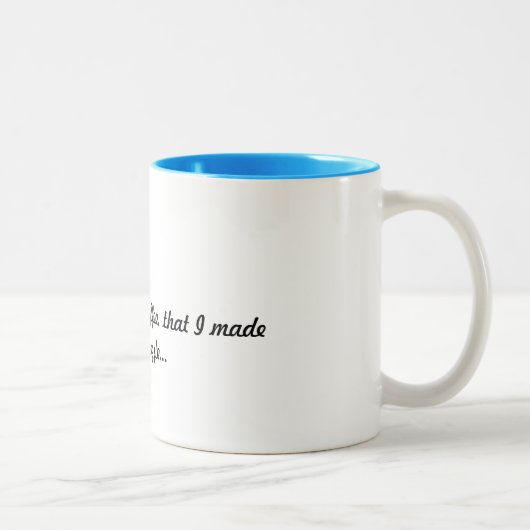 Koffiekopje op zazzle tweekleurige koffiemok (Rechts)