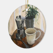 Koffiekopje Ornament (Links)